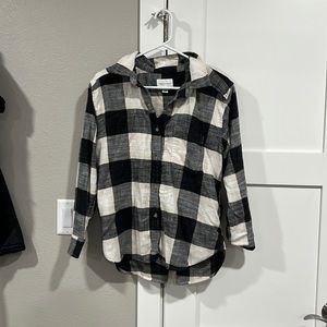 American Eagle flannel. Boyfriend fit